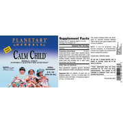 Planetary Herbals Calm Child, Supports Calm Focused Attention* - 8 Fluid Oz