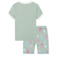 thumbnail image 3 of WIBACKER Easter Egg Pajamas for Girls - Cotton Unicorn Chick Summer Short Sleeve Kid PJ Set 2-9 Years, 3 of 10