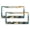 Pattern-983, variant on Ginko Leaves in Gold And Turquoise with Marble License Plate Cover 2 Pcs Set Plant Leaves Personalized License Plate Frame US Vehicles Standard Quality Aluminum Metal License Plate Frame
