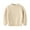 Beige, variant on LYHaoo Boys and Girls' Uniform Cotton Crew-Neck Sweaters Long Sleeve Pullover Knit Sweaters 7-8 Years(Beige)