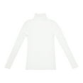thumbnail image 6 of RMGVDSD Women's Turtleneck Long Sleeve Sweaters Autumn Winter Casual Basic Thermal Underwear Tops Solid Color Sweater Cute Soft Knit Tops /White, 6 of 9