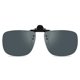 thumbnail image 1 of Gafas de sol plegables con clip WANGLY, polarizadas, unisex, con lente gris, 1 of 6