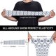 thumbnail image 3 of Balery Hipster Mustache Mangas Refrescantes para Brazos para Hombre y Mujer – Transpirables y Absorbentes de Humedad para Mujeres, Hombres y Niños, 3 of 7