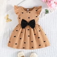 thumbnail image 6 of xfsWaSs Cute Baby Girls Dress 2 Pack Toddler Summer Dresses Ruffle Sleeveless Casual Sundress With Bowknot Baby Girl Beach Dress Sundresses 2-3 Years, 6 of 9