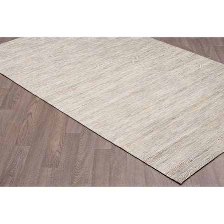 Petra Natural - Viana Handmade Petra Natural Grey Jute/Viscose Rug