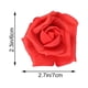 thumbnail image 2 of 100 rosas artificiales, hermosas flores decorativas para bodas, fiestas y cumpleaños (rosa, 6 cm), 2 of 6