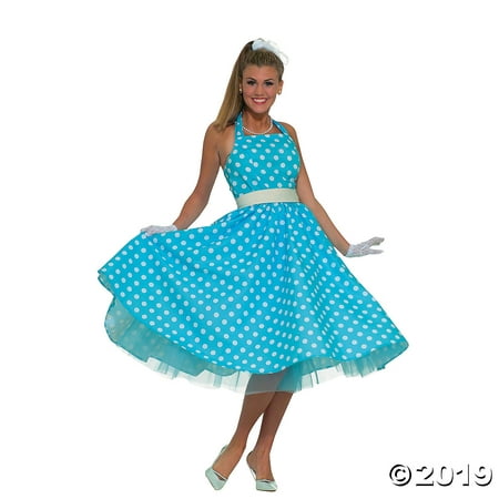 Women’s Summer Daze 50s Dress Costume - Standard