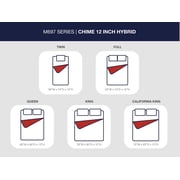 Signature Design by Ashley 12 Inch Chime Hybrid Innerspring Ultra Plush California King Mattress