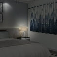 thumbnail image 5 of Mountain Forest Curtains,Blue Blackout Window Drapes for Bedroom Living Room 2 Panel Sets,42x108 Inch, 5 of 6