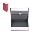 thumbnail image 1 of Book Safe Lock Box, Simulation Book Shape Decorative Storage Money Case, Hidden Safe 7.1 X 4.7 X 2.2 Inch with Keys for Office, 1 of 7