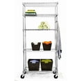 thumbnail image 1 of TRINITY EcoStorage™ 5-Tier Wire Shelving Rack | 36" X 18" X 72" | Nsf | Includes Wheels | Chrome, 1 of 9