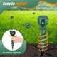 thumbnail image 3 of Repelente de topos con energía solar: 3 modos, resistente al agua IPX7, 3 of 7