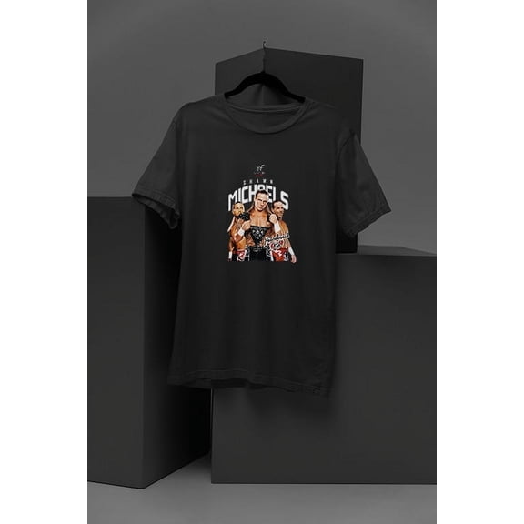 NEW SHAWN MICHAELS EMBLEMATIC TEE Unisex T Shirt Vintage Trending S-5XL
