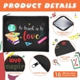 thumbnail image 3 of Bolsa de cosméticos Hillban Teacher Appreciation, 23 x 15 cm, lona, 3 of 7