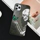 thumbnail image 1 of YNDFCNB-funda gótica con calavera para iphone, carcasa a la moda para iphone 13, 11, 12 pro, XS MAX, 8, 7, 6, 6S Plus, X, 5S, SE, 2020, XR Fivean unisex, 1 of 2
