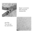 thumbnail image 3 of Kitten Hideout , Washable Detachable Zipper Closure Cat Cave Bed  For Indoor For All Seasons, 3 of 8