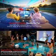 XGODY N6 Pro 1080P Netflix Licensed 700 ANSI Smart Projector with Wifi and Bluetooth,Aspect Ratio16:9 for Home Theater/Outdoor,1.3KG Light Gold,1Count