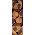 thumbnail image 1 of Momeni Rugs NEWWANW-78BRN2680 Colección New Wave, alfombra de área contemporánea 100% lana tallada a mano y copetuda, corredor de 2'6 "x 8 ', marrón Momeni Rugs, Inc. NEWWANW-78BRN2680, 1 of 1