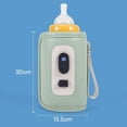 thumbnail image 3 of Visland Bottle Warmer with Buckle LCD Screen Type-c Cable 3-level Adjustable Digital Display Baby Milk Bottle Heating Cover Daily Use, 3 of 9
