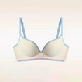 thumbnail image 3 of Fengactive Women's Push Up Bras Soft Seamless Bras Plus Size Comfort Wirefree Full Support Bralettes T Shirt Everyday Bra, 3 of 3