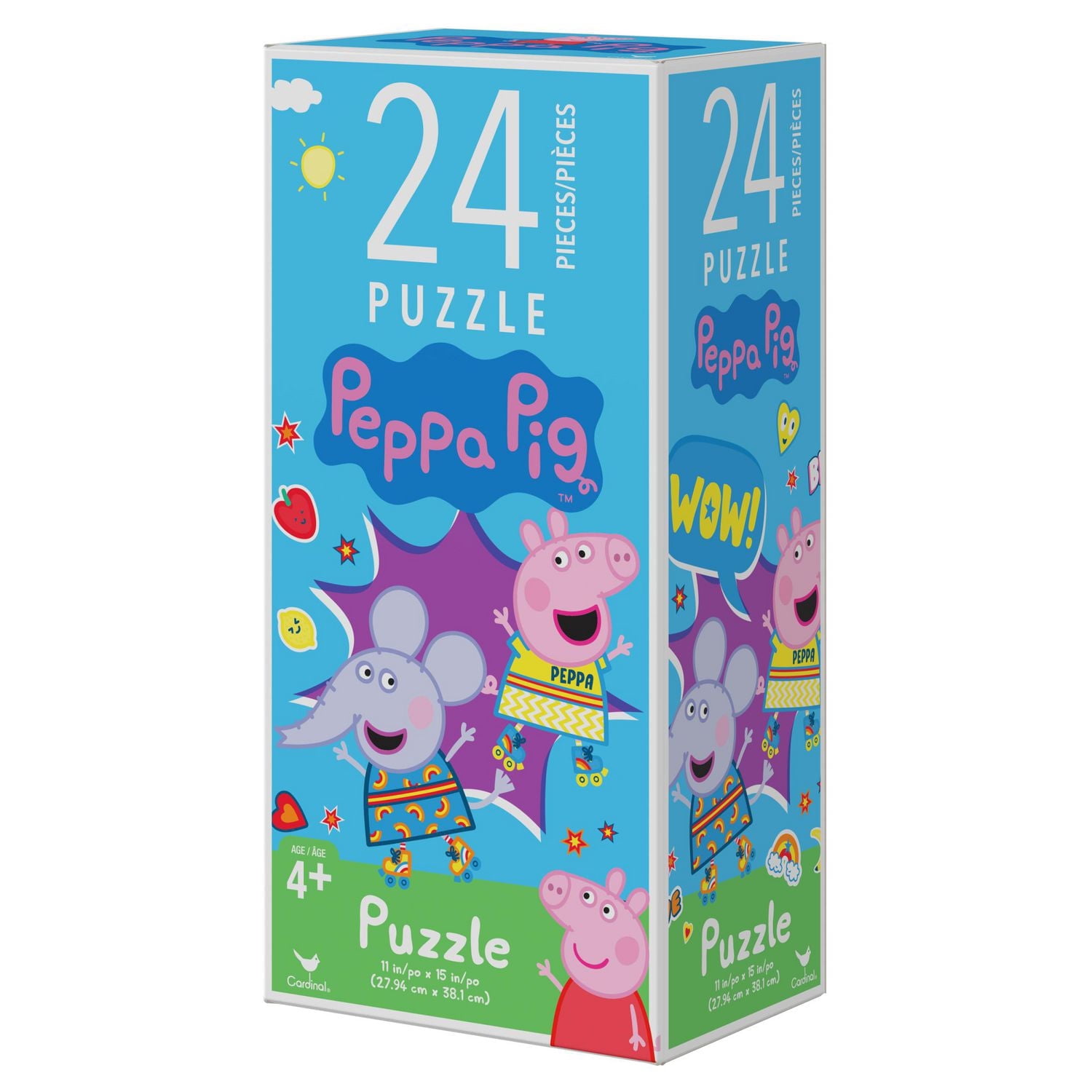 Puzzle Peppa Pig 24 pièces pour familles et enfants à partir de 4 ans