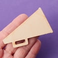 thumbnail image 3 of Unfinished Wooden Megaphone Cutouts, 3 of 3