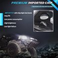 thumbnail image 2 of 7 inch LED Headlight 7x6 5x7 inch Car Headlight with High/Low Beam DRL Turn Signal, 2 of 8