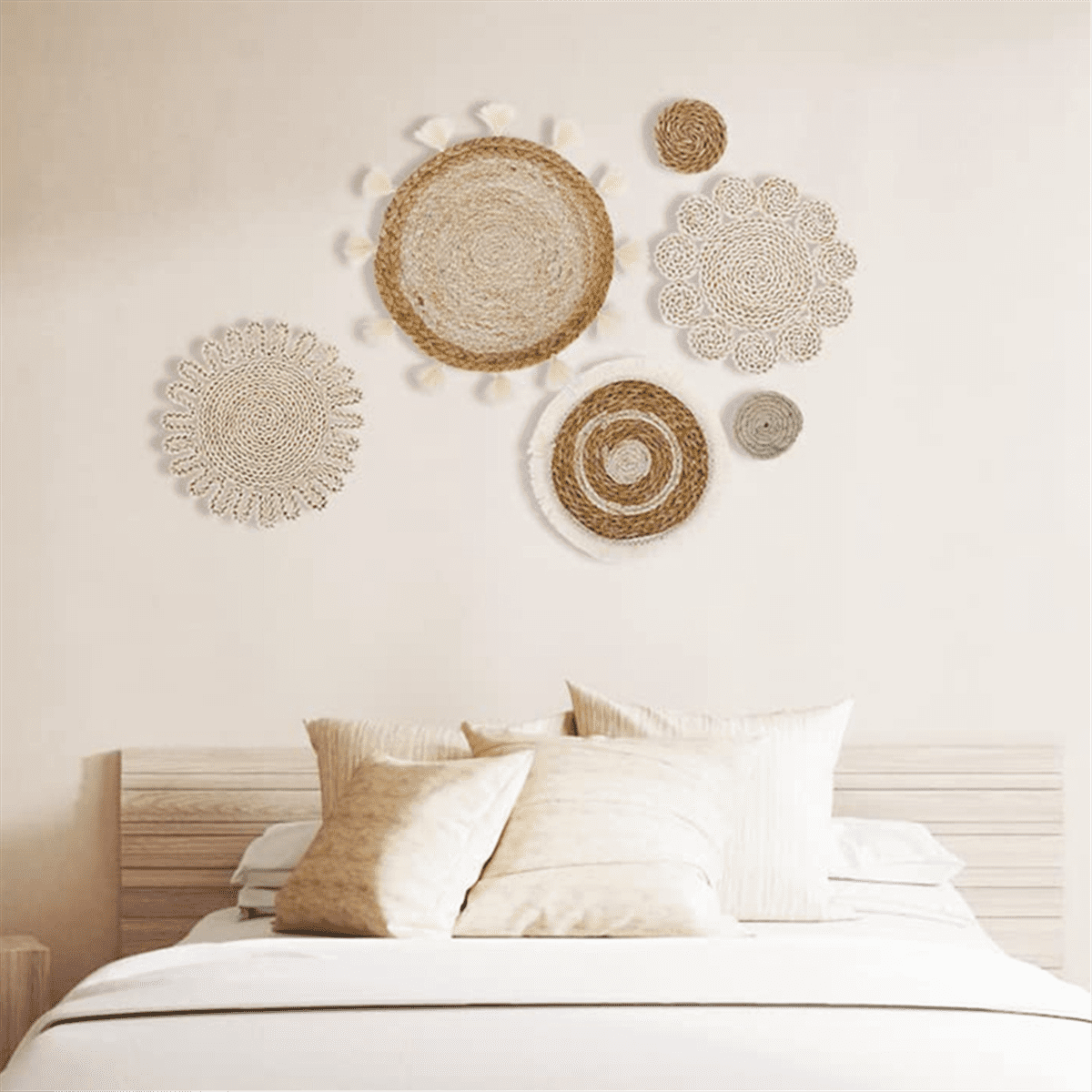 Flat woven basket wall hanging new arrivals