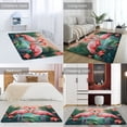 thumbnail image 2 of Flamingo Flower Tropical Carpet for Home Decoration Rugs for Bedroom Room Living Room Bathroom Entrance Door Non-slip Comfort Mat, 2 of 7