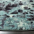 thumbnail image 4 of SAFAVIEH Monaco Driskoll Abstract Area Rug, Light Blue/Multi, 6'7" x 6'7" Round, 4 of 6