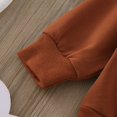 thumbnail image 5 of Vedolay Toddler Boys Clothes Fall Winter Clothes Long Sleeve Hoodie Tops Sweatshirts Brown,90, 5 of 5