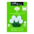 thumbnail image 6 of Indoor/Outdoor 50-Count Battery-Operated LED 8-Function G12 Christmas String Lights, Cool White, 12.5', by Holiday Time, 6 of 6