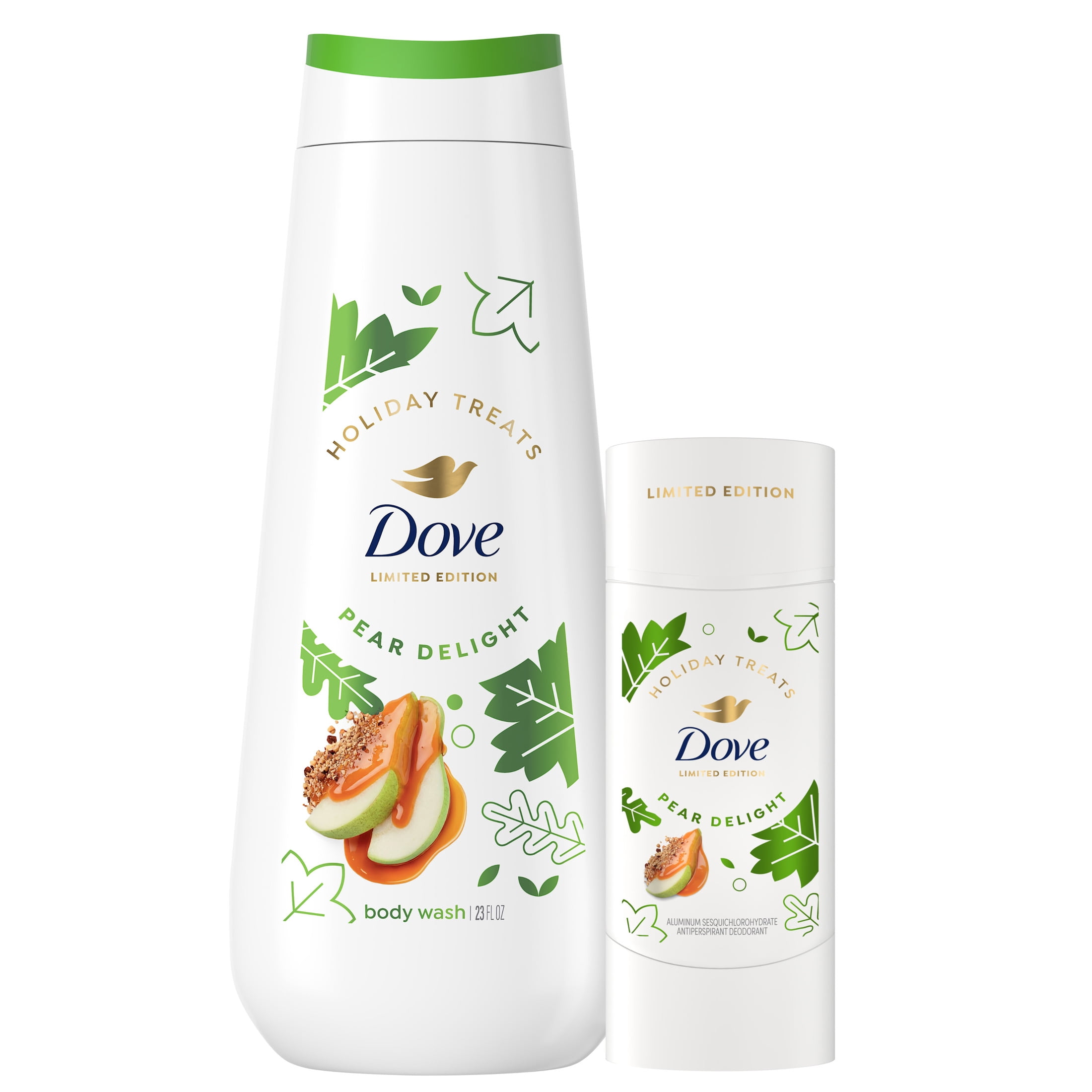 Dove Limited Edition Pearfectly Cozy Gift Set For Hydrated Soft Skin & Odor Protection, 2 Count