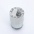 thumbnail image 3 of AOOOWER 6V/12V/24V 7~960RPM High Torque Reduction Electric Motor Eccentric Output Shaft Micro Speed Reduction Geared Motor, 3 of 21