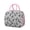 Pink-10, variant on Deer Lunch Bag for Women, Vintage Forest Reindeer and Buck Print, Artistic Nordic Geometric Rustic Pattern Insulated Cooler Tote, Reusable Lunch Bag for Hunting Lovers, Work or Picnic Use