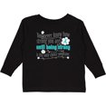 thumbnail image 3 of Inktastic Ovarian Cancer Being Strong Girls Long Sleeve Toddler T-Shirt, 3 of 5