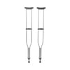 McKesson Aluminum Crutches with Euro-Style Clip, 52.5 in to 60.5 in H, 2 Pair