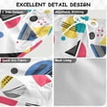 thumbnail image 2 of FORMRS Boys Swim Trunks Quick Dry Mesh Liner Boardshorts Sizes XS-XL, Black Retro Pattern, 2 of 7