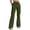 Army Green, variant on Tqcoqu Womens Workout Flare Leggings with Pockets,Hidden Scrunch High Waisted Cargo Gym Yoga No Front Seam Leggings,Army Green Women's S-XXL