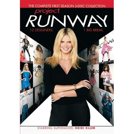 Project Runway: Complete First Season (DVD, 2004/05, 3-Disc Set) NEW