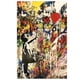 thumbnail image 1 of Street Graffiti Art Disney Poster Print Mickey Mouse and Donald Duck Canvas Paintings Wall Art Picture for Bedroom Home Decor50x70cm No Frame Gao Jinjia LED, 1 of 2