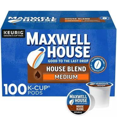 Maxwell House House Blend Medium Roast K-Cup Coffee Pods (31 oz., 100 ct.)