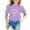 Purple, variant on ibiyuan Big Sister Shirts for Girls 4t Promoted To Big Sis Girls Tshirts Big Sis Announcement Short Sleeve Tshirts Cute Shirts for Girls Big Sister Outfit Tees Baby Girl Tops