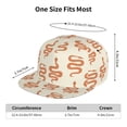 thumbnail image 5 of Goofa Hand Drawn Snake Printed Men's Baseball Cap,Straight Brim Hat,Golf Dad Hat,Versatile Style,Sun Protection Cap,Travel Hat, 5 of 9