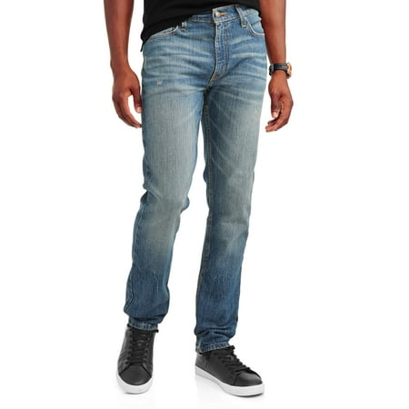George Men's Slim Straight Fit Jean (Best Black Denim Jeans)