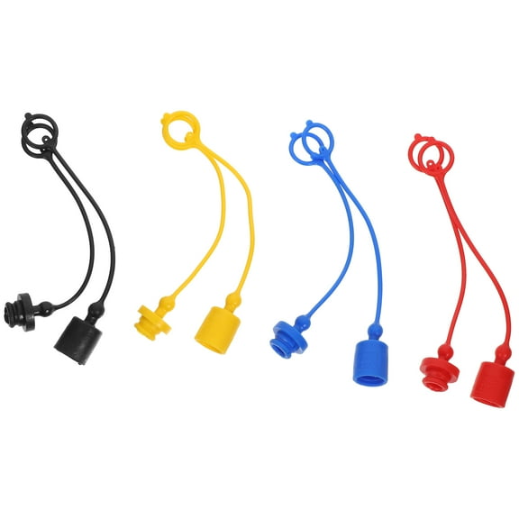 8 Pcs Hydraulic Joint Cap Hydraulic Accessories Plastic Hydraulic Hose Cap Hydraulic Caps