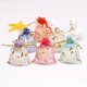 thumbnail image 3 of Bolsa de Organza de corazón de amor dorado, 50 piezas, regalo de gasa de boda, bolsas de Navidad, embalaje de joyería, 7x9cm, 9x12cm, 11x16cm, 13x18cm, 3 of 4