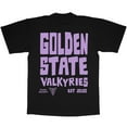 thumbnail image 3 of Unisex Playa Society Eclipse Black Golden State Valkyries Premium T-Shirt, 3 of 3