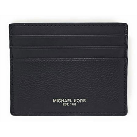 Michael Kors Men’s Cooper Tall Card Case Wallet Black