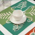 thumbnail image 3 of Mantel individual elegante resistente al calor para cuencos, platos y cubiertos. Alfombrilla de comedor antideslizante multicolor, 3 of 3